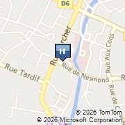Hotel Tardif Map